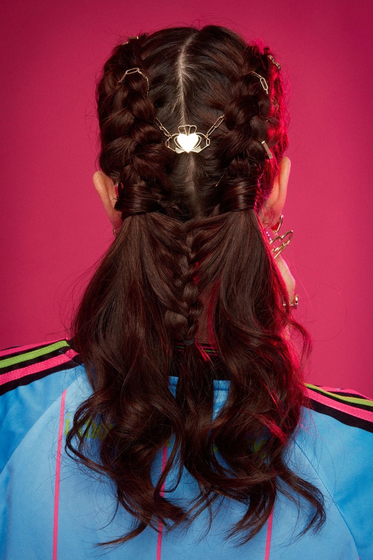 Heart Strong Claddagh - Paperclip Chain Necklace