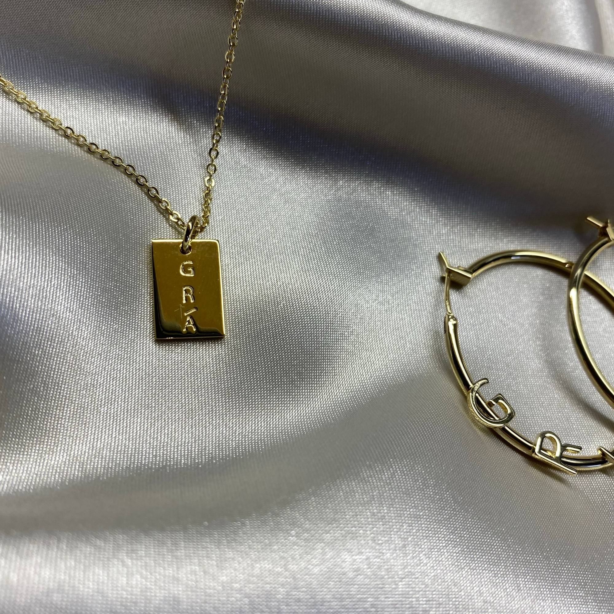 Gold Mo Ghrá Pendant Necklace. (Grá means Love in Irish)
