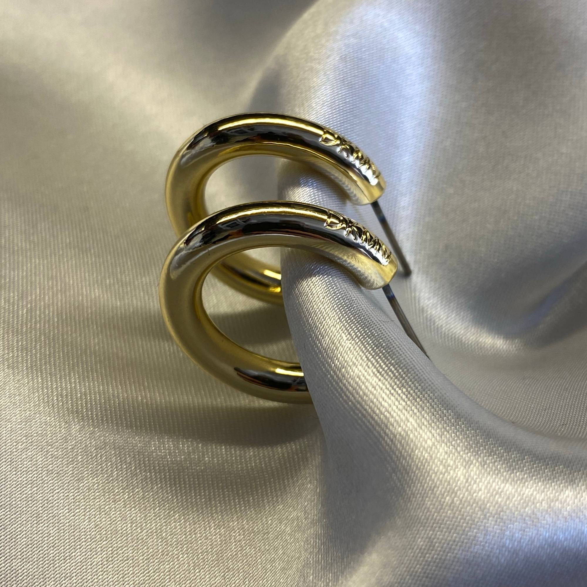 Gold Ery Day Hoop Earrings