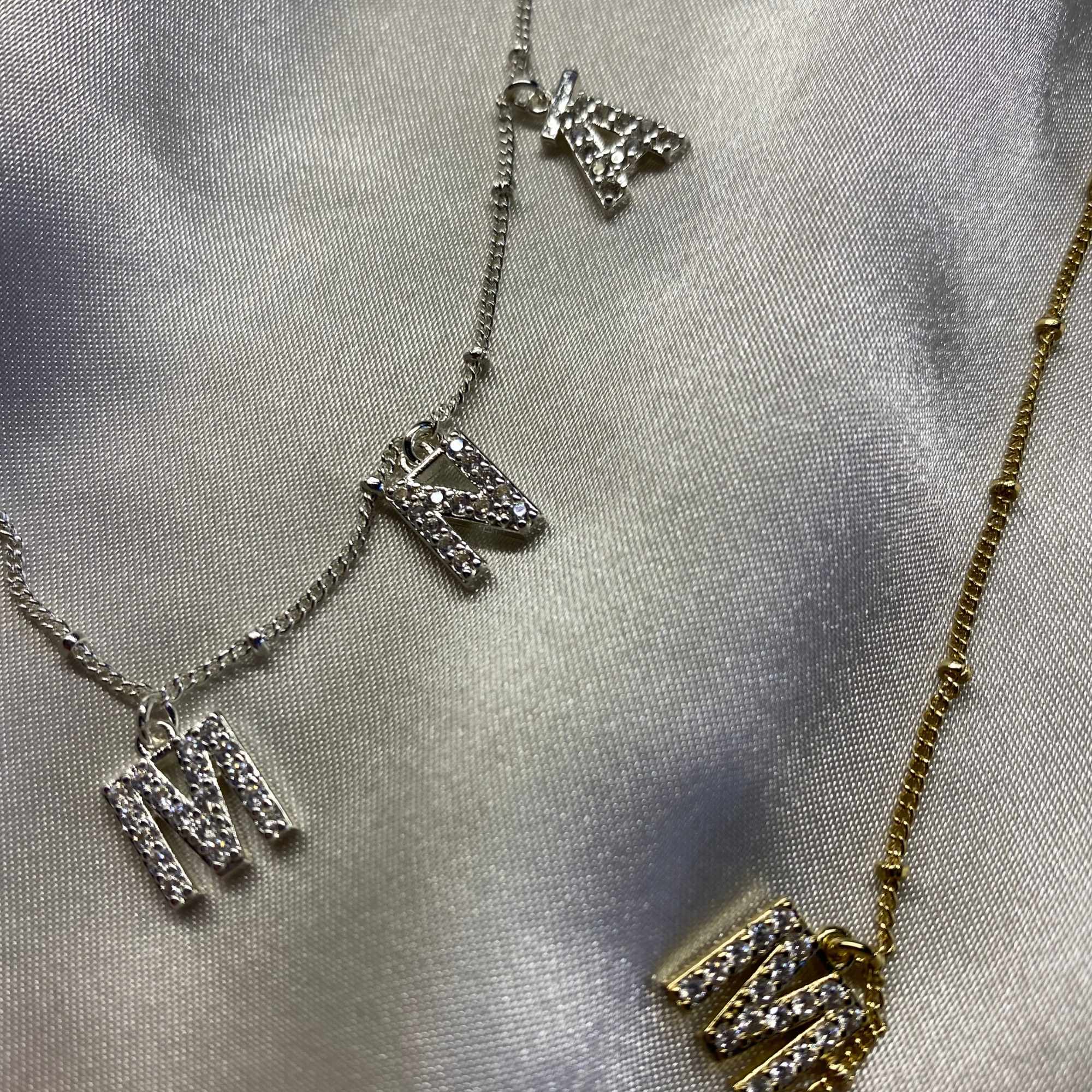 Silver and Gold Mná Necklaces
