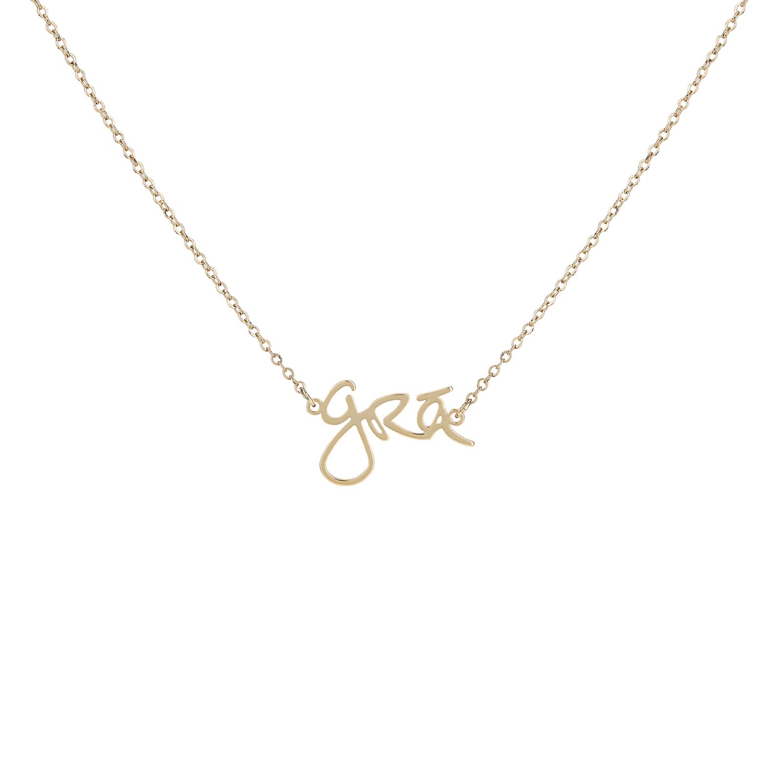 Gold Grá Beag Necklace