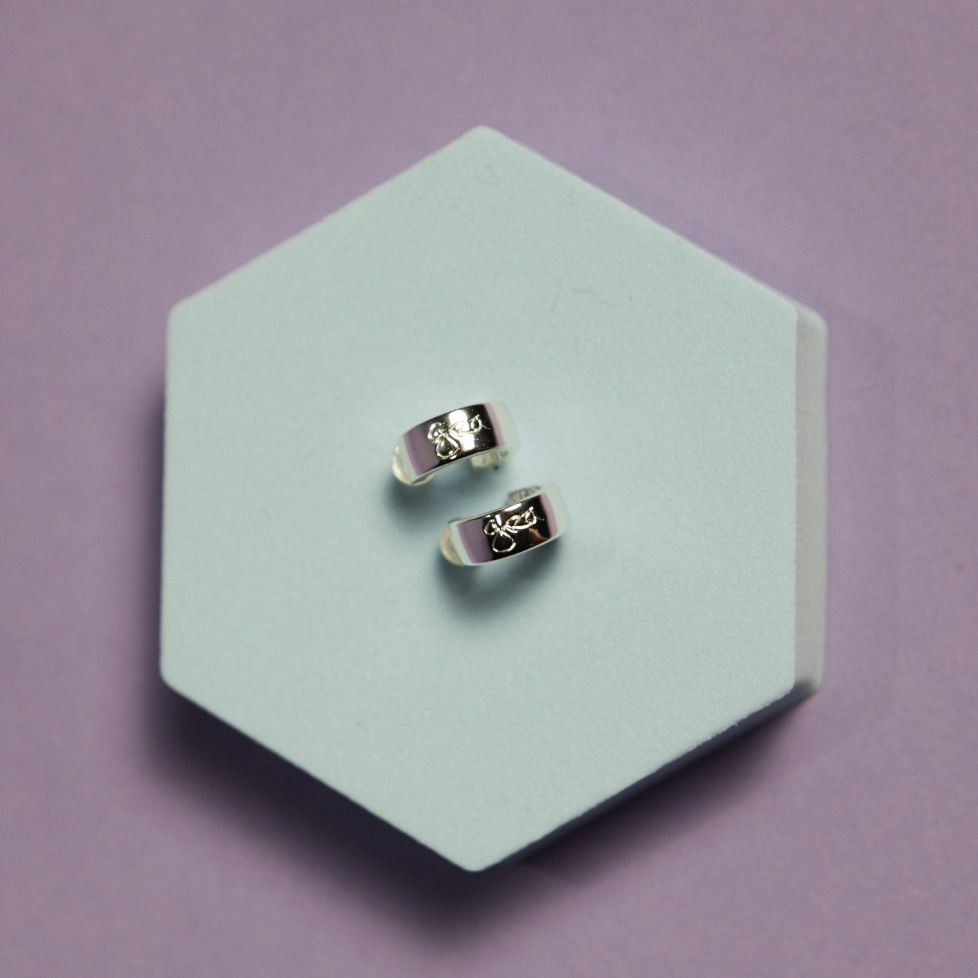 A Lil Bit of Grá Gold Hoop Earrings