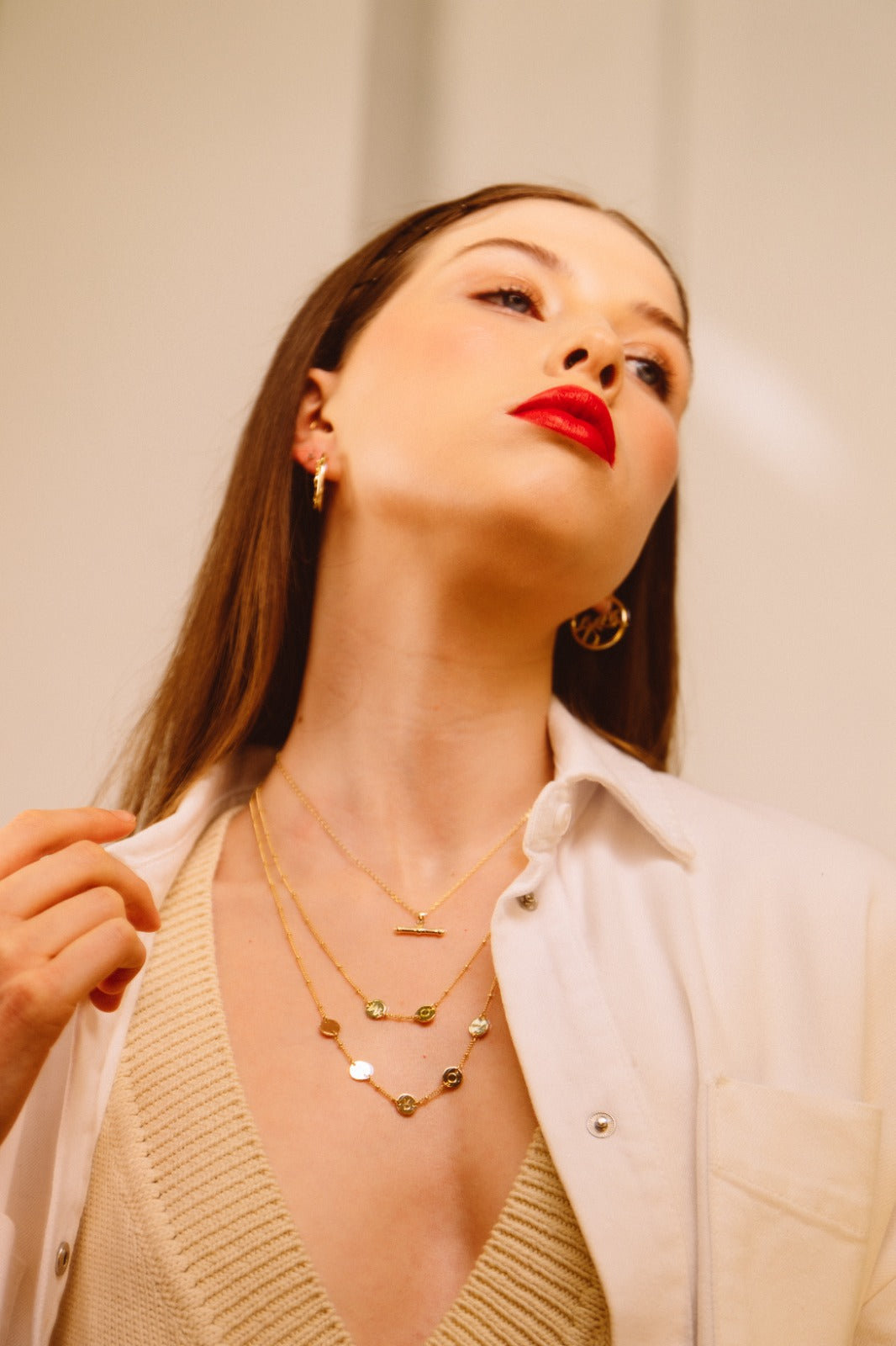 Mo Chroí Double Chain Necklace