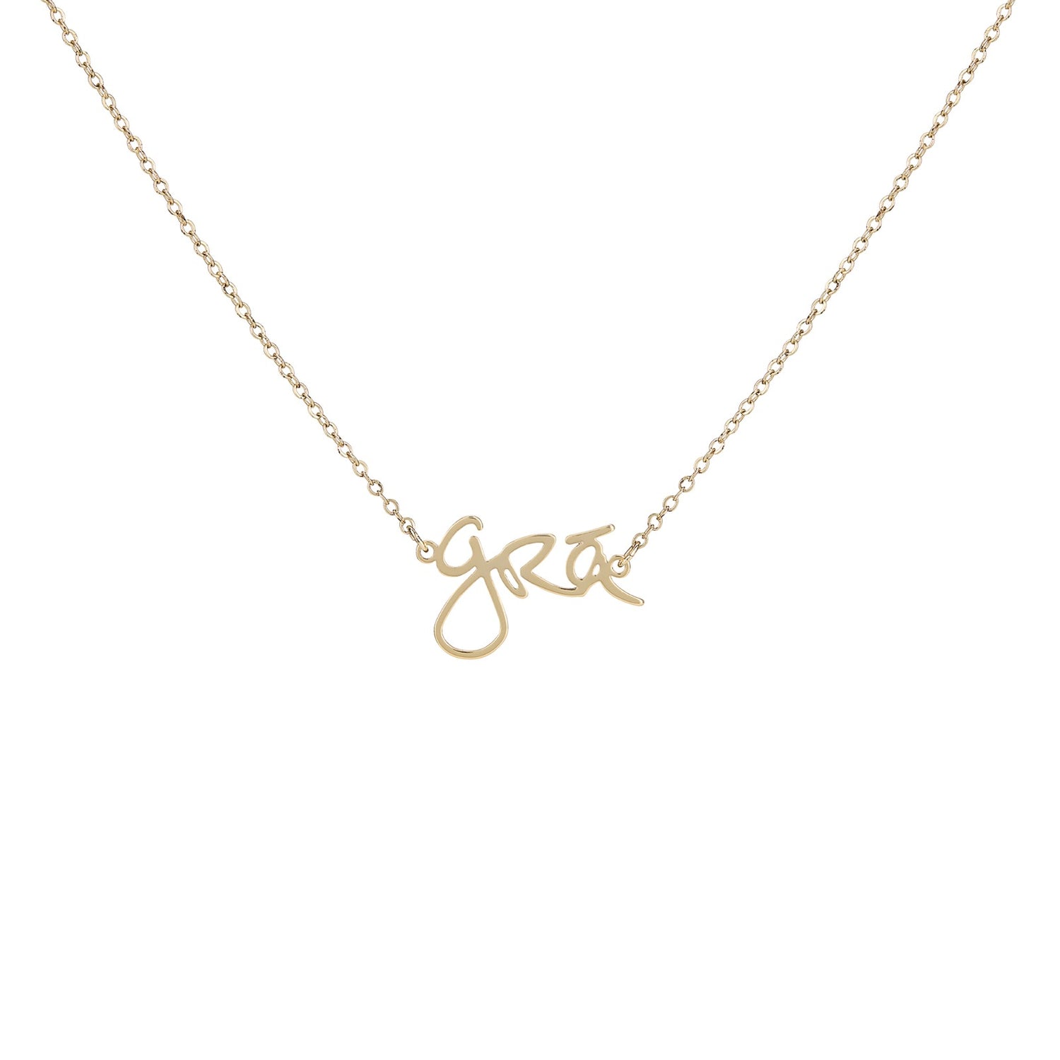 Gold Grá Beag Necklace