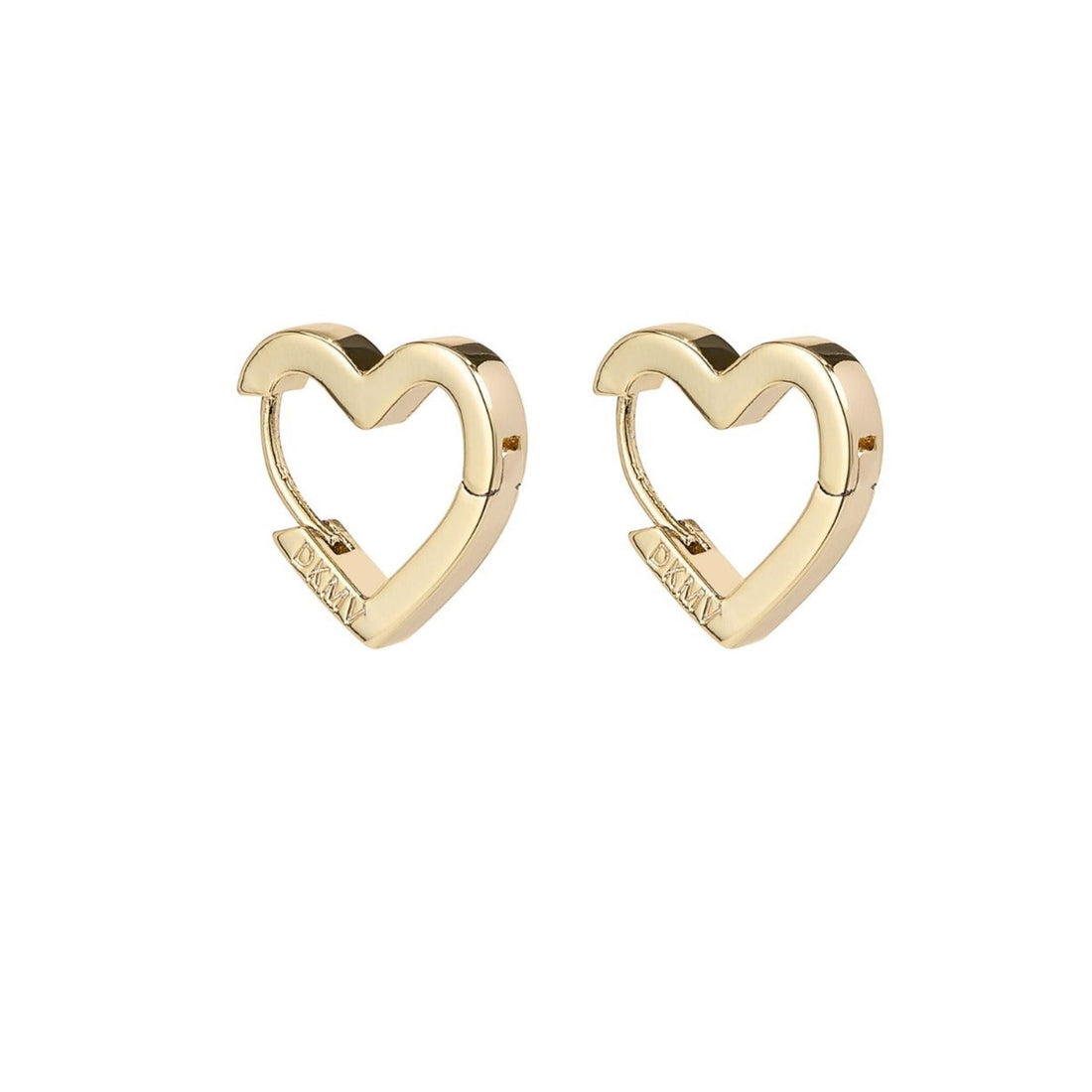 Not Yer Average Heart Hoop Earrings
