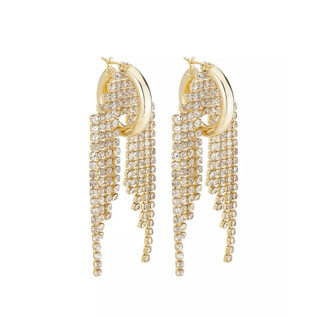 OUT OUT Hybrid Hoop Gold Earrings